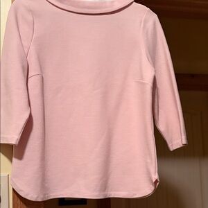 Talbots Soft Pink 3/4 Sleeve Blouse